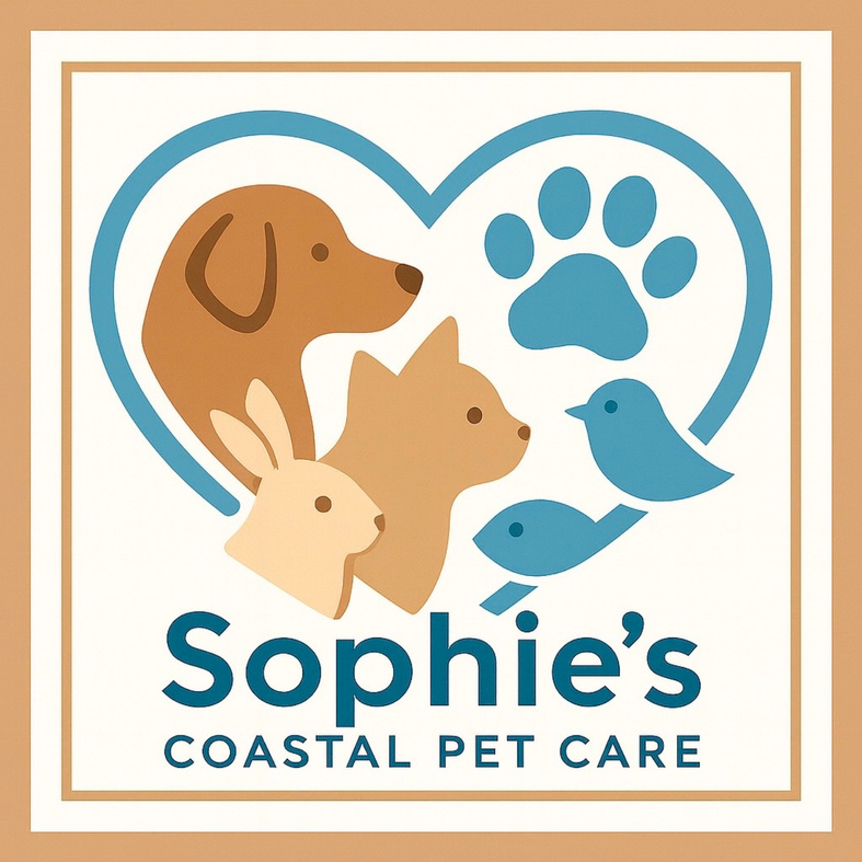 Sophie's Coastal Pet Care Logo Sophie's Coastal Pet Care Logo